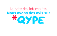 
La note des internautes 
Nous avons des avis sur 
￼ 
Donnez votre avis



